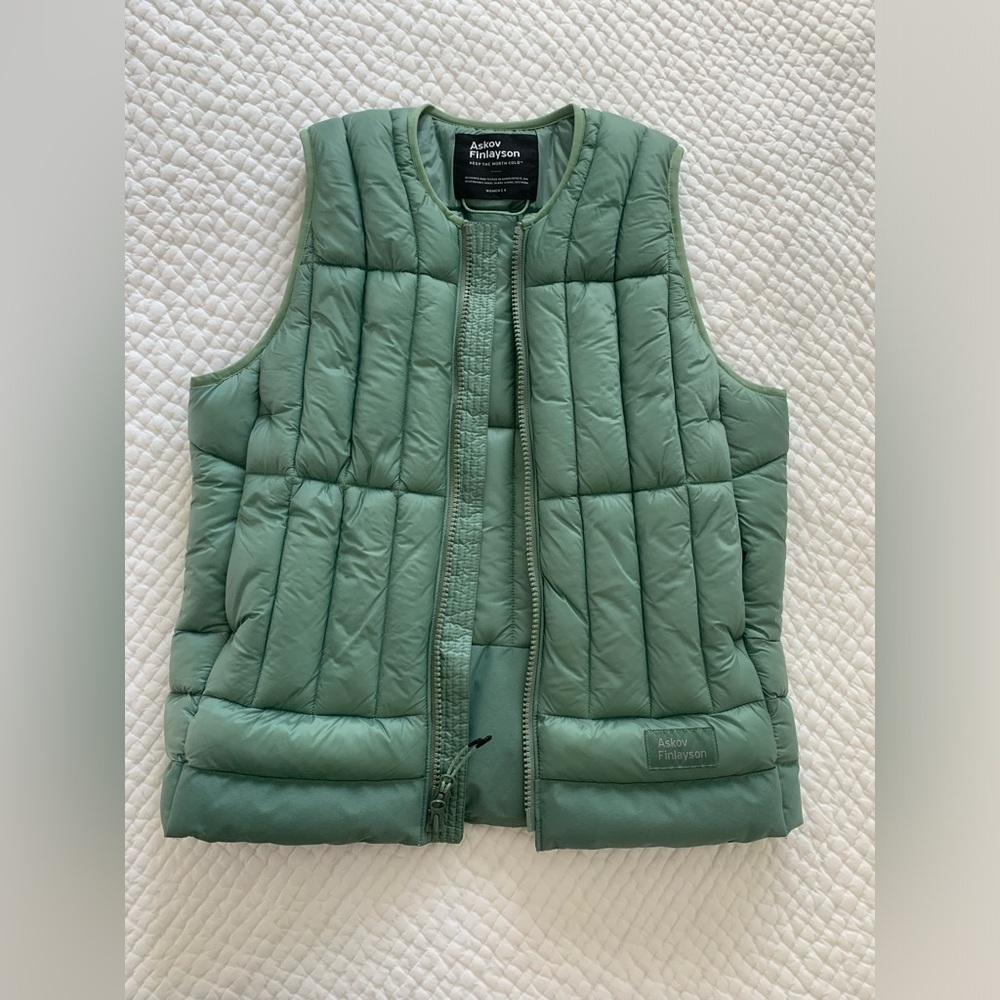 Askov Finlayson Vest Green Size Small